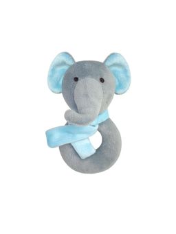 Abracadabra - Ring Rattle - Blue Elephant