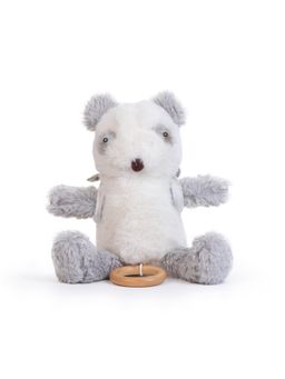 Abracadabra - White Musical Pull Toy with Backpack - Freddy the Panda