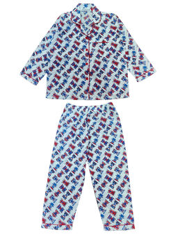 Shopbloom - Speed Racer Print Long Sleeve Kids Shirt & Pyjama