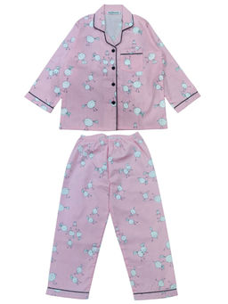 Shopbloom - Bird Line Art Print Long Sleeve Kids Shirt & Pyjama