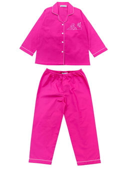 Shopbloom - Pink Mermaid Long Sleeve Kids Shirt & Pyjama