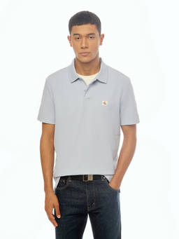 Calvin Klein - Men Blue Cotton Regular Fit Polo T-Shirt