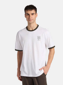 Jockey - UM81 Men Super Combed Cotton Rich Relaxed Fit T-Shirt-White