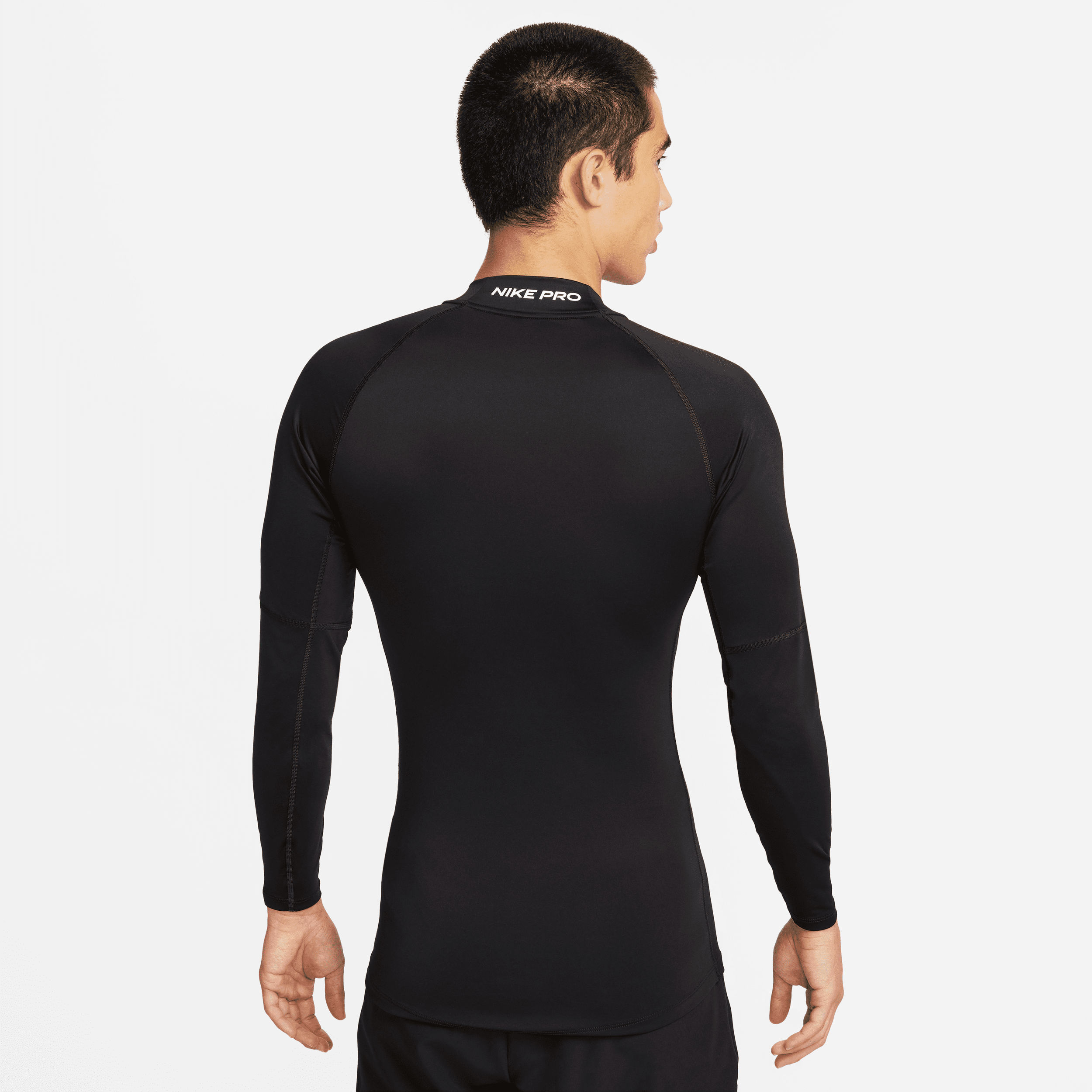 Buy Nike Pro Men's Dri-FIT Fitness Mock-Neck Long-Sleeve Top