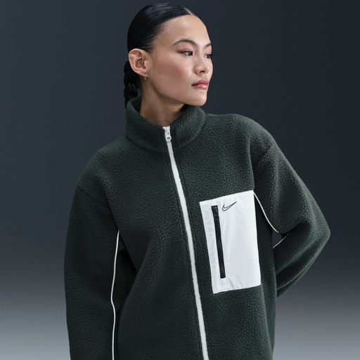 Nike Sportswear - Women's Full-Zip High-Pile Fleece Jacket
