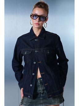Bonkers Corner - Women Buckenham Blue Indigo Denim Jacket