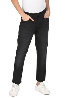 U.S. Polo Assn. Denim Co. - Black Solid Slim Fit Jeans