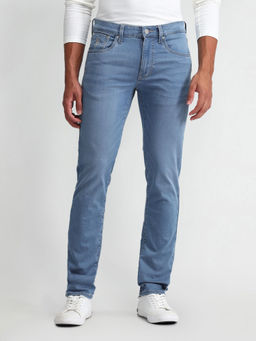U.S. Polo Assn. Denim Co. - Blue Solid Slim Fit Jeans