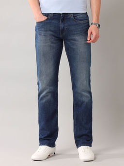 U.S. Polo Assn. Denim Co. - Blue Solid Slim Fit Jeans