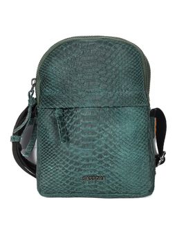 Sassora - Premium Leather Women Backpack - Green