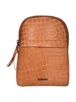 Sassora - Premium Leather Women Backpack - Tan