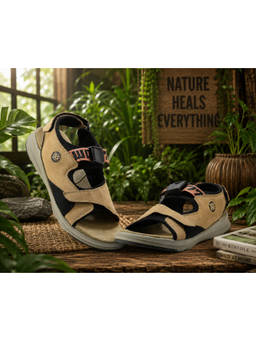 WOODLAND - Outdoor Comfortable Lightweight Everyday Brown Casuals Sandals For Mens
