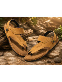 WOODLAND - Outdoor Comfortable Lightweight Everyday Brown Casuals Sandals For Mens