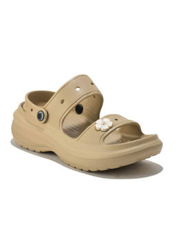WOODLAND - Slip On Lightweight Comfortable Daily Use Beige Clogs For Womens
