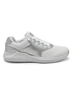 WOODLAND - Lightweight Breathable White Running Shoes for Mens