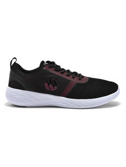 WOODLAND - Lightweight Breathable Black Running Shoes for Mens