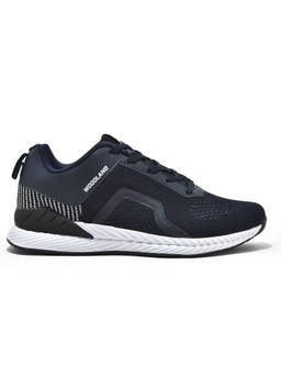 WOODLAND - Slip On Lightweight Breathable Navy Blue Running Shoes for Mens