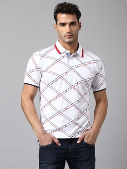 Beverly Hills Polo Club - Signature Bhpc Aop Polo White
