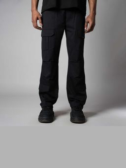 HOP HEAD - Black Four Pocket Cargo Sweatpant