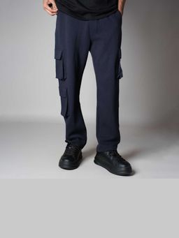 HOP HEAD - Navy Blue Three Pocket Sweatpant
