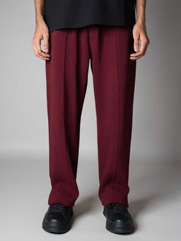 HOP HEAD - Maroon Slit Sweatpant