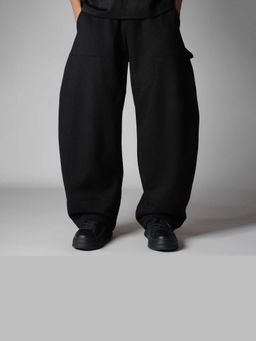 HOP HEAD - Black Carpenter Fleece Baggy Sweatpant