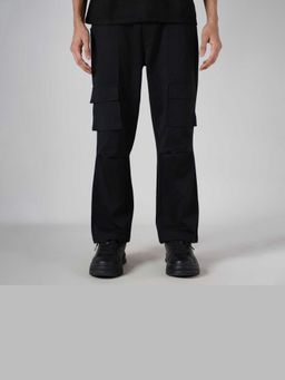 HOP HEAD - Black Two Front Pocket Cargo Sweatpant