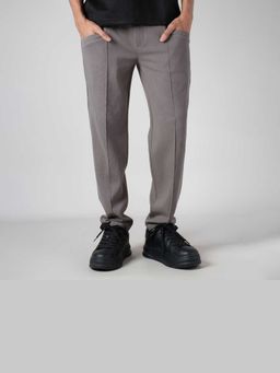 HOP HEAD - Grey Pintucks Textured Sweatpant