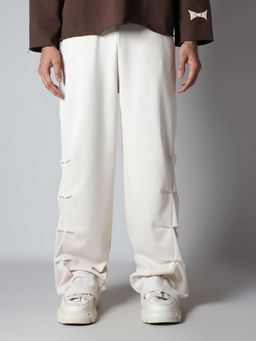 HOP HEAD - Ivory Five Tucks Sweatpant
