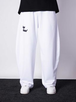 HOP HEAD - White Extreme Baggy Basic Sweatpant
