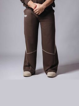 HOP HEAD - Brown and Beige Pointed Panel Sweatpant
