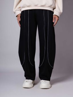 HOP HEAD - Black Reflective Extreme Baggy Sweatpant