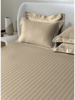 SANSAAR A D'DECOR BRAND LIVE CONSCIOUSLY - Linea-Bright King Bed Sheet with 2 Pillow Covers