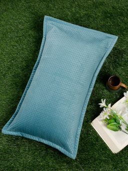 HOSTA HOMES - Ultrasonic Polyvelvet Abstract Pillow Covers Turquoise
