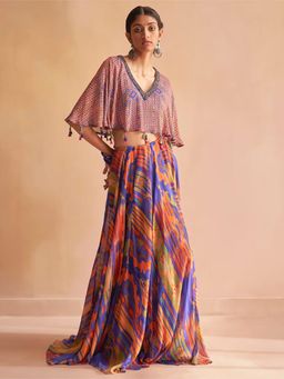 Saundh - Aria Skirt and Top Blue (Set of 2)