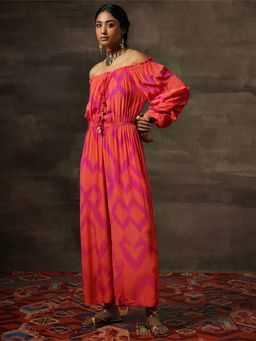 Saundh - Pink Jumpsuit Apricot