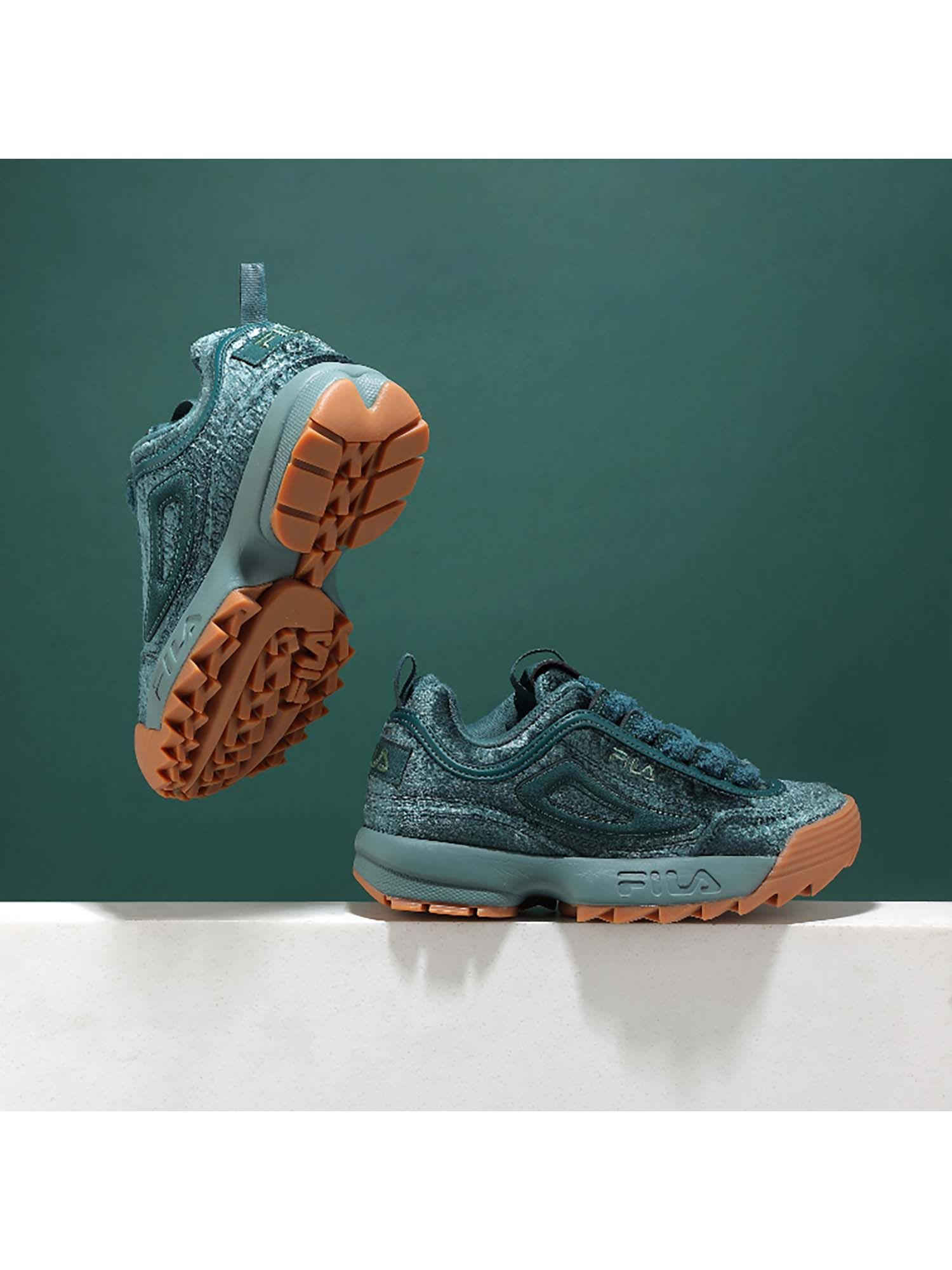 Buy FILA Women DISRUPTOR 2 VELVET Sneakers Online | Footlocker India