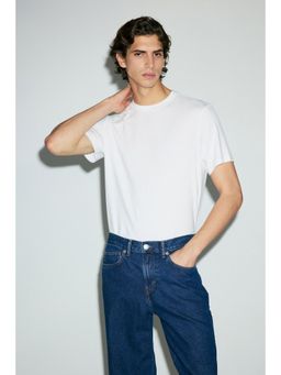 H&M - Men White Warming Regular Fit T-shirt