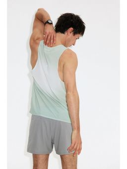 H&M - Men Turquoise Cooling Lightweight Running vest top