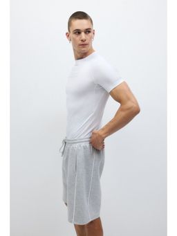 H&M - Men Grey Loose Fit Sports shorts with DryMove
