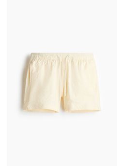 H&M - Men White Seersucker swim shorts