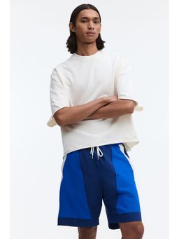 H&M - Men Blue Loose Fit Track shorts