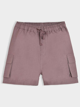 Mi Arcus - Mauve Solid Shorts for Kids