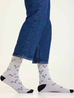 Mint & Oak - Red Nose Rudolph Christmas Socks