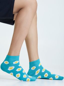 Mint & Oak - Egg-Cellent Ankle Socks For Men