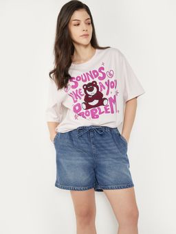 max - Women Lotso Embroidered T-shirt