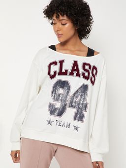 max - Women Printed Boxy T-shirt