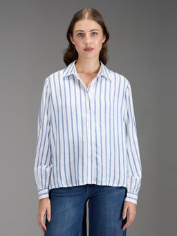 Pepe Jeans - Women Striped Regular Fit Shirt