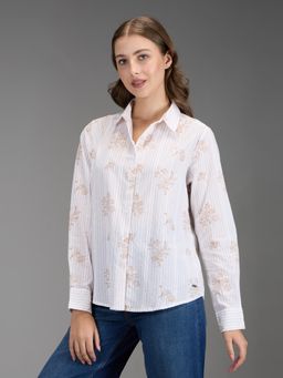 Pepe Jeans - Women Floral Print Regular Fit Shirt