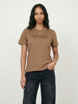 max - Women Typography T-shirt